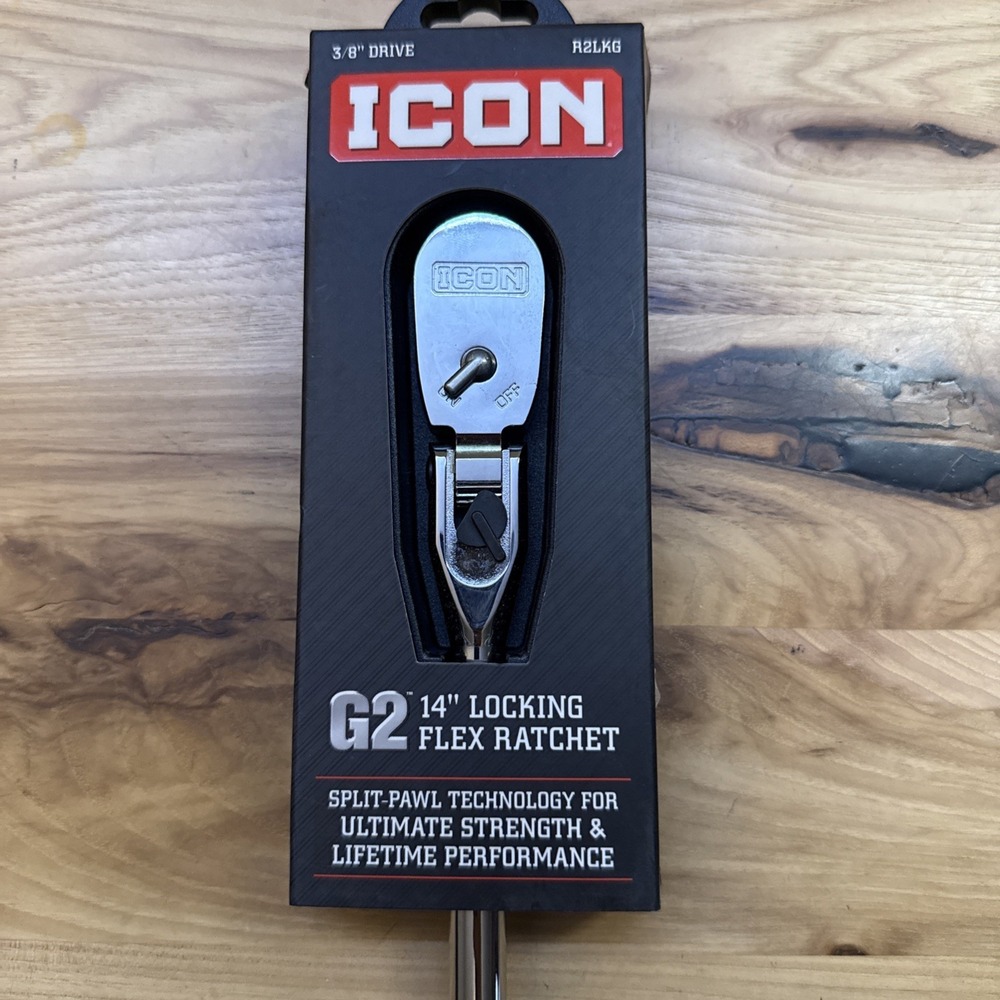 Icon G2 Ratchets 3/8 Drive 10" Standard R2SG , 3/8 Drive Stubby R2ST 4 1/5" - Picture 2 of 10